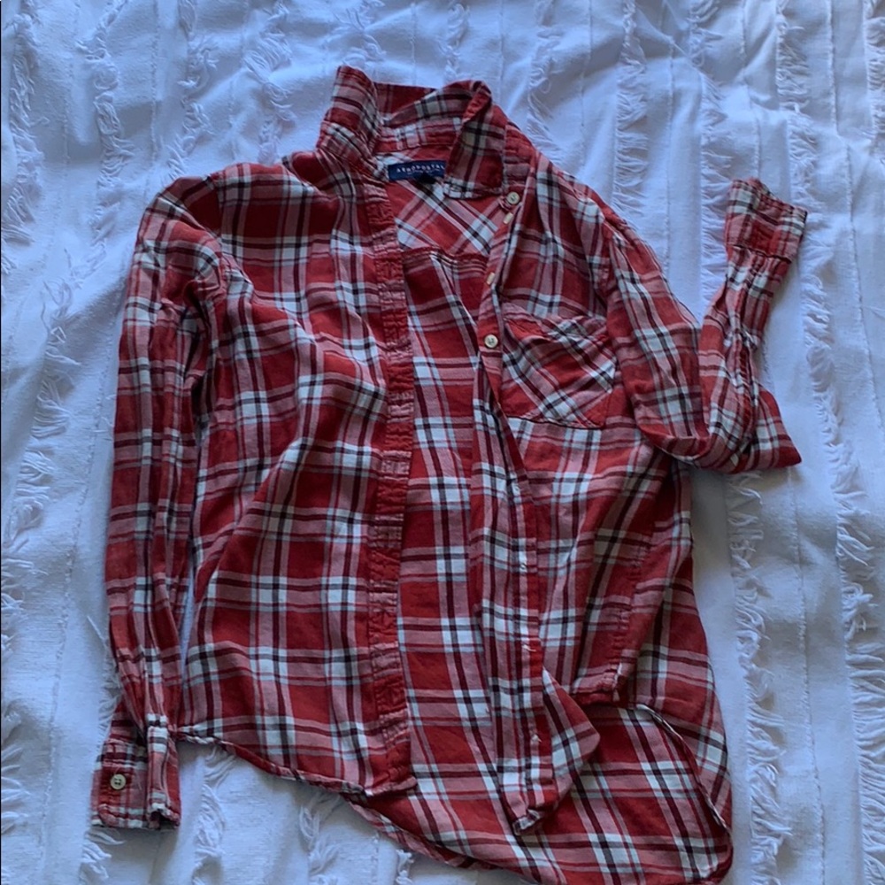 Aeropostale Red Flannel